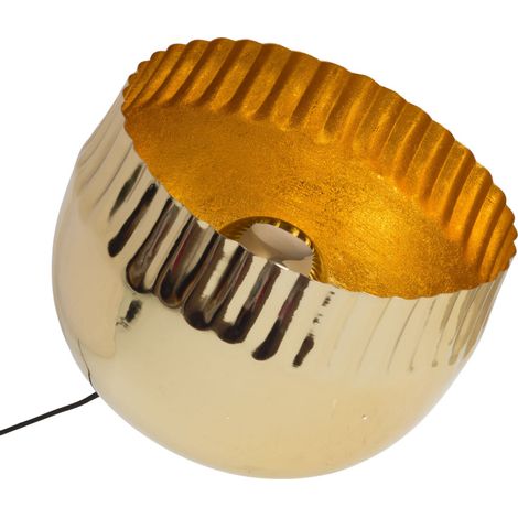 Lampe rita dore 36 cm - 33x36cm - Doré (1/2)