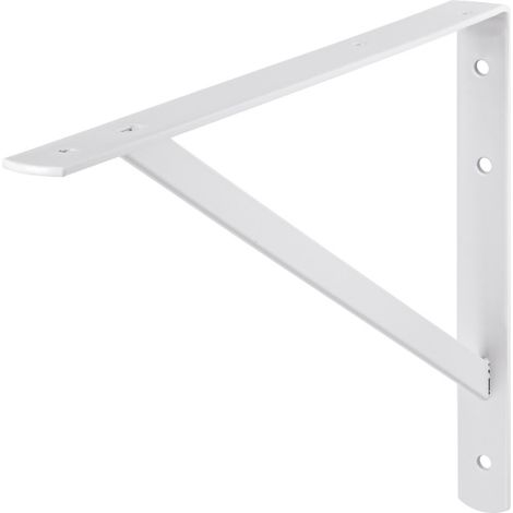 Dolle Schwerlast-Regalträger Beam mit Strebe 49,5 x 33 cm weiß (1/2)