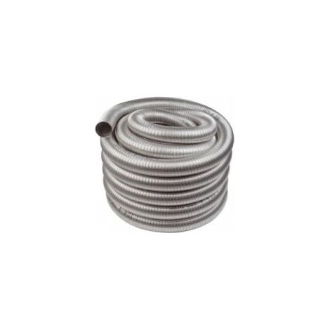 Tubage flexible inox double peau ø80 mm - 2 mètres