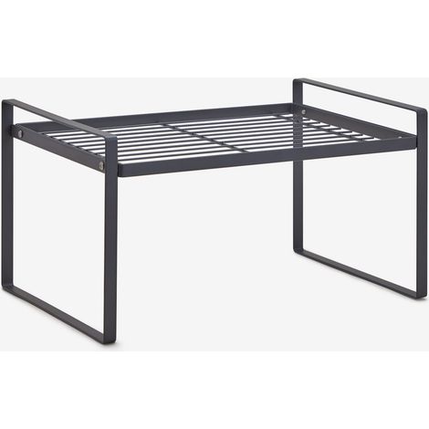 Étagère organisatrice en fer Izarne SKLUM Gris Graphite 35 cm (1/5)