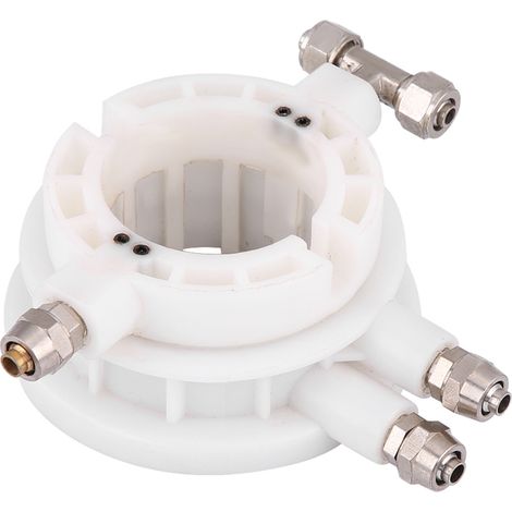 Ej.Life Vanne d'Air Rotative, Changeur de Pneu Partie Coupleur Rotatif Couplage Valve de Contrôle d'Air 49mm Outils de Réparation de Pneu (1/5)