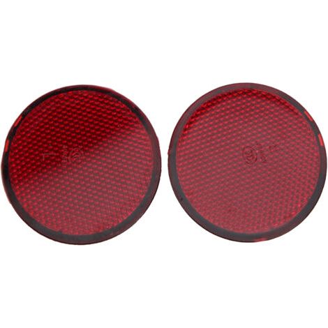 runde rote Heckstoßstangenreflektoren, Auto-Modifikation, passend für Nissan QASHQAI 2007-2015 (1/5)