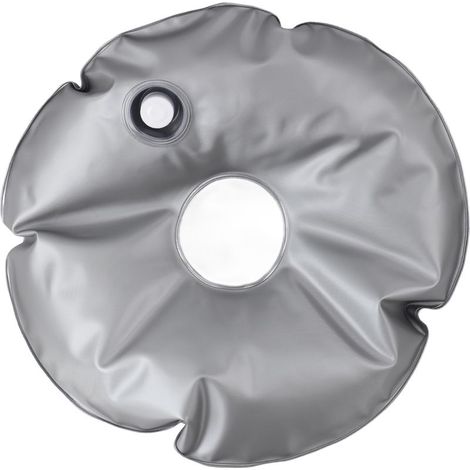 Remplissage Portable avec sac de poids de Base de drapeau d'eau, plume de sac pliable pour support de parasol de plage intérieur et extérieur (1/5)
