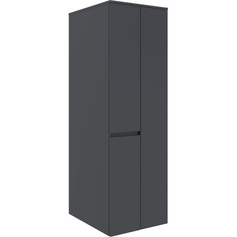 Badezimmerschrank "Solis 60" – cm – Anthrazit matt (1/4)