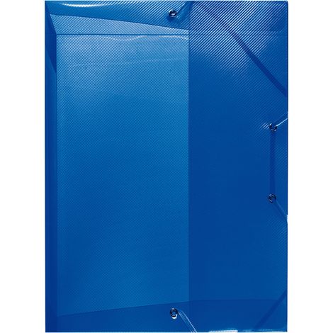 herlitz Heftbox A4 blau 2 Gummizüge Rückenbreite 4 cm Schreibwaren