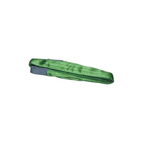CINGHIE DI SOLLEVAMENTO CON FASCIA A DOPPIO STRATO MM.60  mt.2 x mm.60h.  portata Kg.2000 colore verde    ROBUR