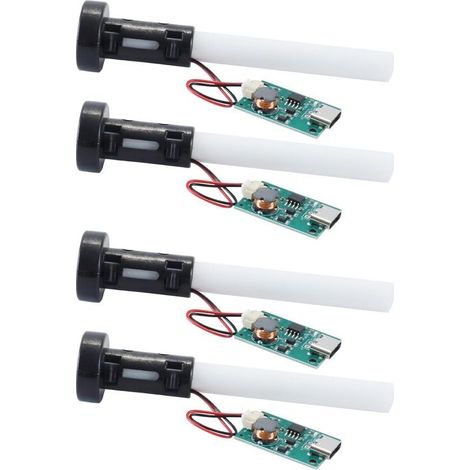 Lot de 4 brumisateurs ultrasoniques – Plaque de film pour atomiseur USB, accessoires pour humidificateur et brumisateur DIY (1/5)