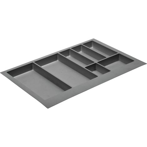 GTV Portaposate per cassetti da cucina, 740 x 472 mm, colore: antracite (1/5)