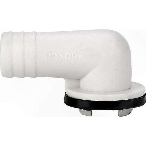 Raccord de vidange universel 19mm pour tuyau de cuisine et salle de bain, buse d'évacuation de climatiseur avec sortie d'eau externe (1/5)