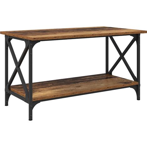 Maison Exclusive - Table basse Bois ancien 80 x 45 x 45.5 cm Bois d'ingénierie