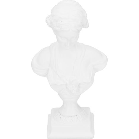 Statuette rétro style européen en résine, sculpture décorative, objet d'art, ornement pour la maison, BS-1023 Blanc S (1/5)