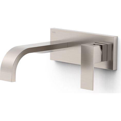 TRES 00630031AC CUADRO Pieza Vista para Cuerpo Empotrado De Lavabo Color Acero - ref: 00630031AC