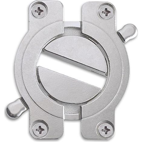 Boucles d'angle et fixations combinées pour bureaux en acier (1/5)
