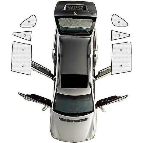 Pare-soleil intégraux pour Toyota RAV4 XA50 et Suzuki (modèles 2019-2023 et 2022) : protection complète du pare-brise et des vitres arrière. Accessoires auto. (1/5)