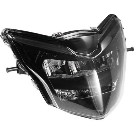 Modifizierter LED-Motorradscheinwerfer, Fern- und Abblendlicht, angepasst an Yamaha LC135 V2-V6 Modelle (1/5)