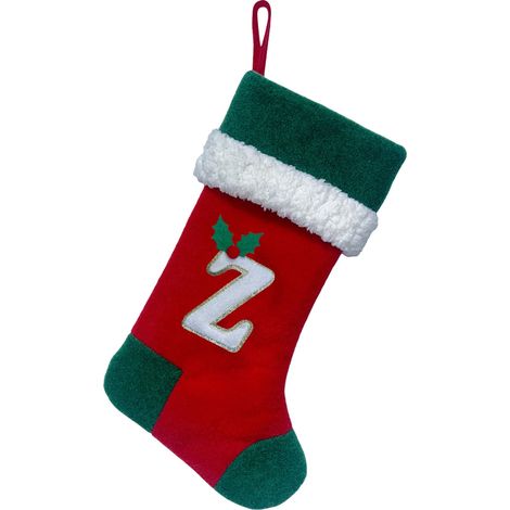 Chaussette De Noël - Décor Arbre De Noël - Sacoche Cadeau Pour Chambre - 46 x 26 cm - 1 Pièce (1/4)