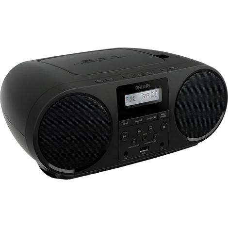 Philips TAZ6000/10 Lecteur de CD Lecteur CD portable Noir