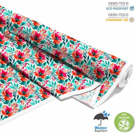 OUTDOOR DEKOSTOFFE OXFORD - Blumen - DX2399