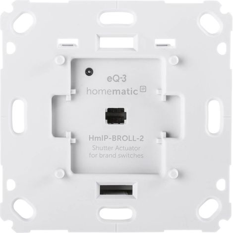 EQ3-AG HMIP-BROLL Funk-Elektronik Zubeh�r f�r Jalousien und Rolll�den, Wei� (151322A0) (1/5)