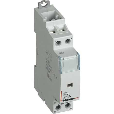 Contattore Modulare 2P No 25A Bob 24Vac (Bticino Cod. Ft1A2N24M)