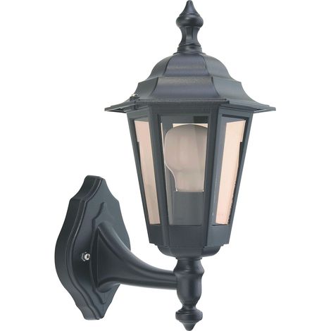 NIZA Applique Mur Ext. IP43 IK02 noir E27 60W max. Lpe non incl. ARIC 1933 (1/4)