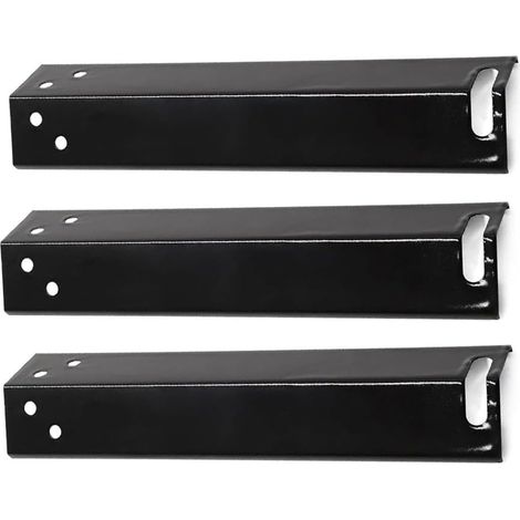 Lot de 3 plaques chauffantes en acier inoxydable pour barbecue modèle XG10-101-002-02, répartition homogène de la chaleur, pièces de rechange faciles à installer (1/4)