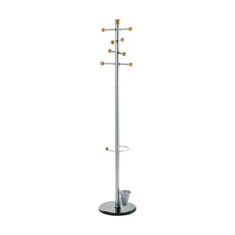 ALCO Armadietto guardaroba 2807 Numero di ganci: 8 (Ø x A) 38 cm x 175 cm Metallo (verniciato a polvere) Argento 1 pz. (1/2)