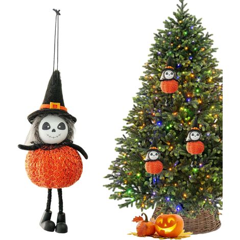 Dekoration Für Baum Goldene Halloween Baumkürbis Deko