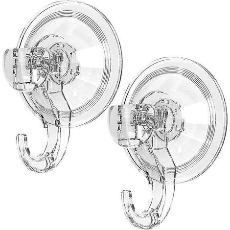 Saugnapfhaken, Heilwiy transparenter Saugnapf, wiederverwendbar und extrem widerstandsfähig (3 kg) (1/5)