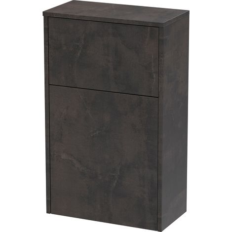 Nuie Juno Matt Metallic Slate 500mm Toilet Unit - NPF2641 (1/2)