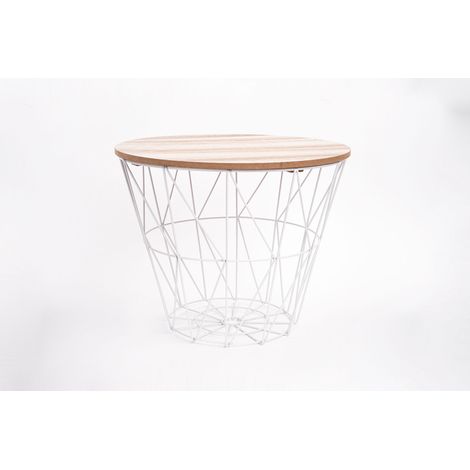Couchtisch Kumi weiß - D 38 cm (1/5)