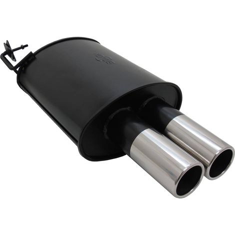 Silencieux Echappement BMW E39 Berline 96-03 - 2x76mm-27672670