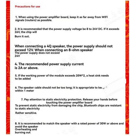 Module Amplificateur Numérique - Bluetooth 5.0 - 12 V / 24 V - Stéréo - 5 Pièces (1/5)