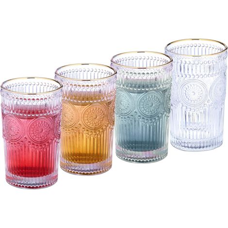 Bicchieri vintage 40 cl set da 4 (1/5)