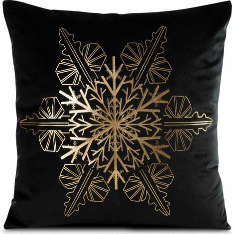 Weihnachtskissenbezug JOY/1A 45x45 cm gold (1/4)
