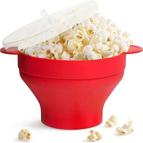Popcornmaskin / Popcornskål - Faire de pop-corn dans le micro-ondes (1/5)