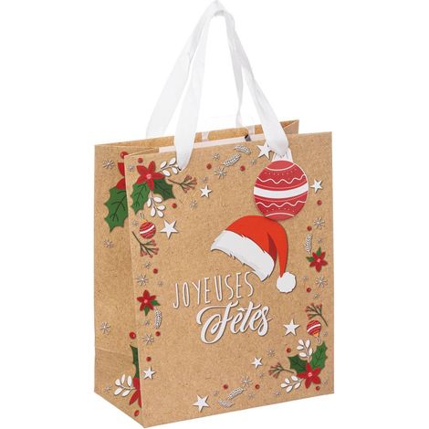 Sacchetto regalo kraft piccolo - Feeric lights & christmas (1/2)