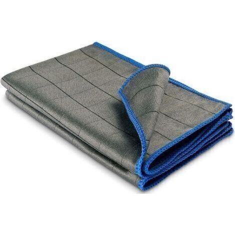 Pr 3X Professional Microfiber Glass Cloths 400 g/m2 Streak-Free Cleaning of Windows, Glasses - Extremely Absorbent, Lint-Free Polishing Cloths 50x40cm (1/5)