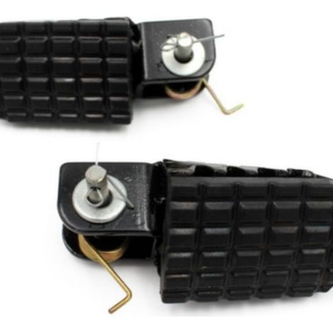 Linkes und rechtes Pedal für die Motorräder DM200, DM250 und DM150 SPORT