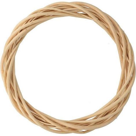 Couronne en osier - ARTEMIO - 25 cm - Adulte - Mixte - Marron