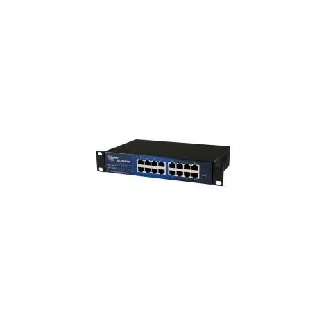 ALLNET 112534 Gestionado L2 Gigabit Ethernet (10/100/1000) 19U Negro