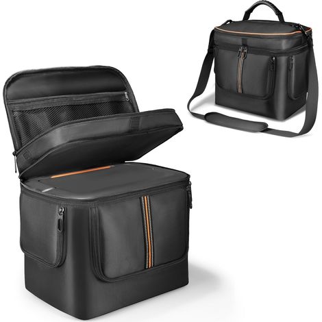 Sac de transport pour station d'énergie portable compatible avec Explorer 1000 V2, étui de protection pour alimentation, câble de charge et accessoires (1/5)