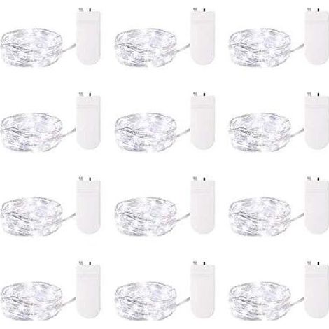 Rideau Lumineux, 200 LED, 2 x 2 m, 8 Modes d'Éclairage, Télécommande, Minuterie, Lumière Blanc Chaud, Décor Noël Fête, Jardin, Terrasse, Extérieur, Balcon