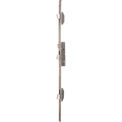 Serrure multipoint encastrée 3 points – Entraxe 85mm – Pênes basculants autobloquants – Têtière U inox – 785201352 – IsÉ