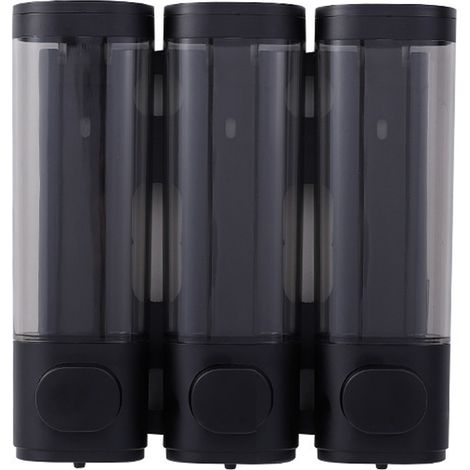 Cesti portaoggetti in offerta Dispenser per shampoo e balsamo Dispenser per sapone da doccia 3 Dispenser per shampoo a parete per doccia senza foratura Dispenser per doccia a parete per bagno Hotel Gr