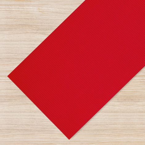 Passatoia Cucina Tappeto Multiuso H 65 Cm In Gomma Forata Morbido Antiscivolo Ingresso Bordi Piscina Sottolavello Scendidoccia Credenza Rosso - 65x100Cm (1/5)