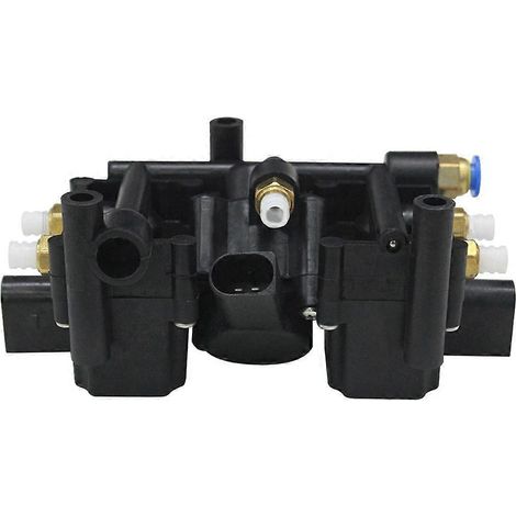 Bloque de válvulas solenoides de suspensión neumática, válvula de distribución de bomba de aire RQN500040 RQN500040LR para Land Rover L322 2002-2009 (1/5)