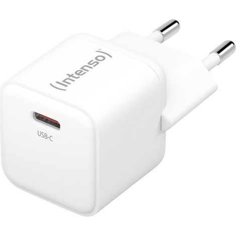 Intenso Power Adapter W30C GaN weiß 1x USB-C 30W (1/5)
