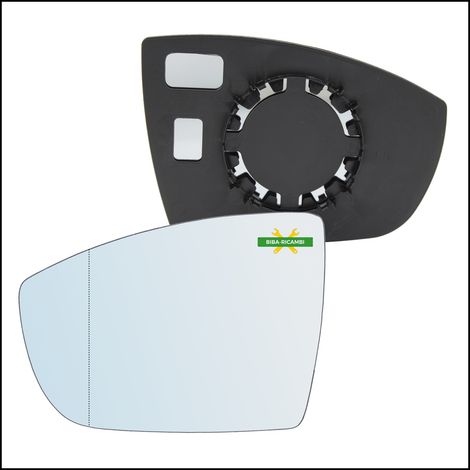 Piastra specchio retrovisore asferica lato sx-guidatore per ford c-max ii (dxa) (1/3)