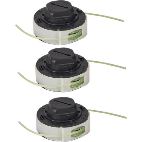Lot de 3 bobines de tête de débroussailleuse C3-2 pour Stihl Autocut C3-2 FSA 57 FSE 52 FSA57 FSE52 Weed Eater - Pièces de Rechange 4009 710 4305